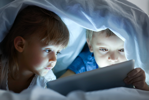enfants sur ecran